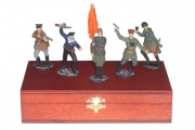 Оловянная миниатюра - Советская Армия II мировая война