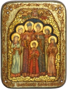 Подарочная икона Святые царственные страстотерпцы
