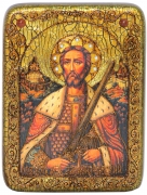 Подарочная икона князь Александр Невский